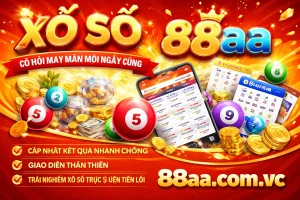 88AA ứng dụng mobile và màn hình đăng nhập