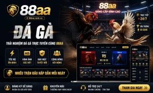 Trận Đá Gà 88AA hiển thị rõ trên mobile